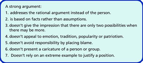 tips  identifying  strong argument  scientific diagram