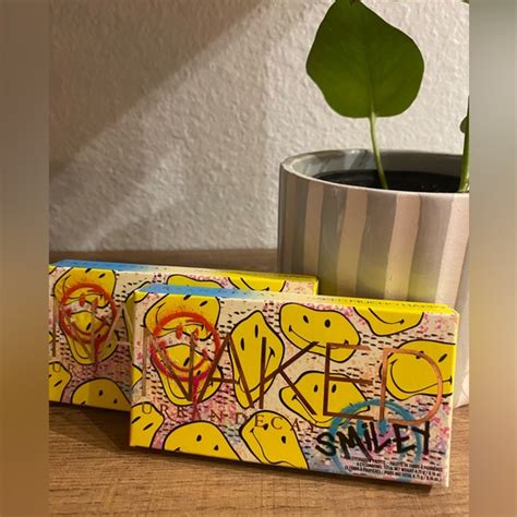 Urban Decay Makeup Nib Urban Decay X Smiley Naked Mini Eyeshadow Palette Mucho Happy Poshmark