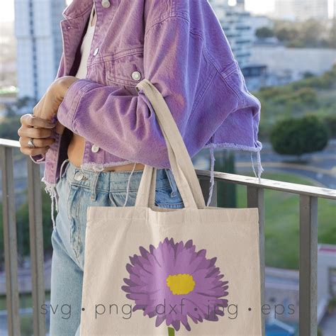 Aster Flower Svg Aster Svg September Birth Flower Svg Birth Month