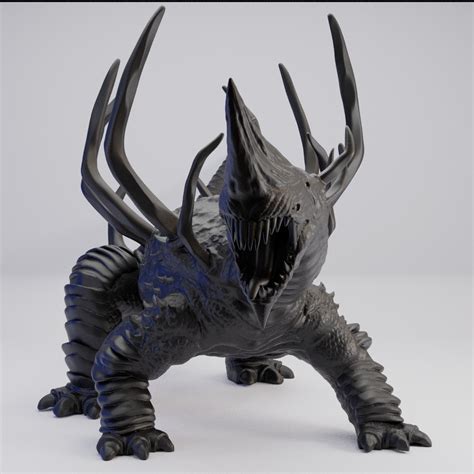 Hot Goblin 砂のワーム ミニチュア ホットゴブリン 砂漠の怪物