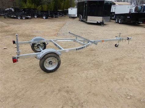 Load Rite 2 Place Kayak Watercraft Trailer New Enclosed Cargo Utility