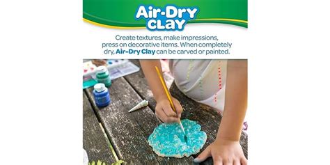 Crayola Air Dry Clay 5lb Bucket Natur