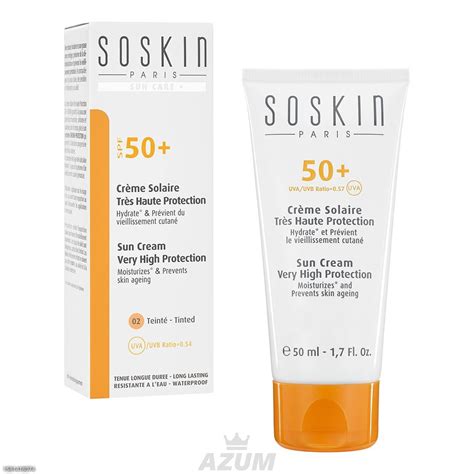 Soskin Cream of high degree of protection with tonal effect Tone 2 ...