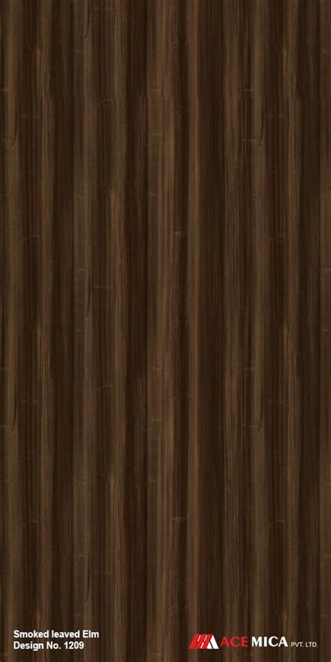 Smoked Leaved Elm Ace Mica Laminates Teak Decor