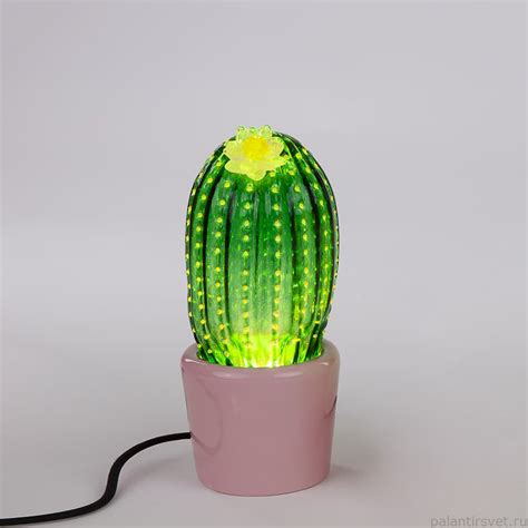 Seletti 14591 Desert sunrise лампа настольная кактус купить по цене ...
