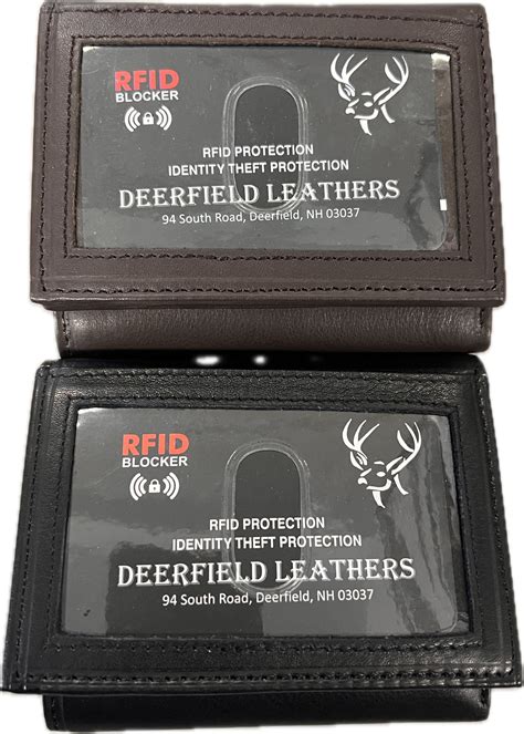 Classic Leather Trifold RFID Wallet 51278 - Deerfield Leathers