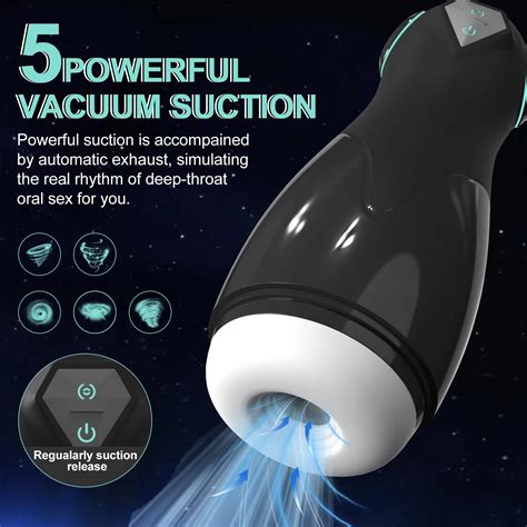 MakeCool Electric Male Masturbator Cup For Penis Stimulation Pocket Pussy Rechargeable Sex Toy