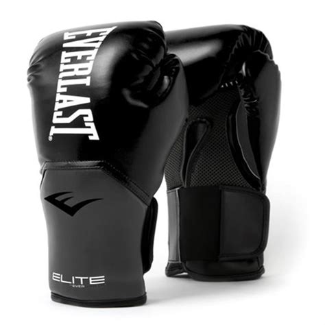 Everlast Elite Pro Style Boksehandsker - Sort - Bokseshoppen