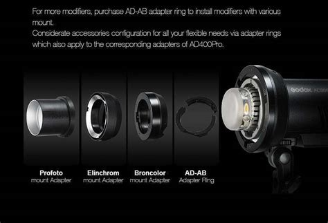 Godox Ad300pro Portable Pocket Flash
