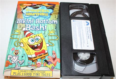 Spongebob Bikini Bottom Bash Vhs For Sale Picclick My XXX Hot Girl