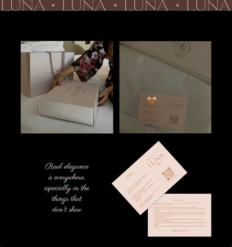 LUNA ФИРМЕННЫЙ СТИЛЬ НИЖНЕЕ БЕЛЬЕ LOGO LINGERIE ЛОГО on Behance