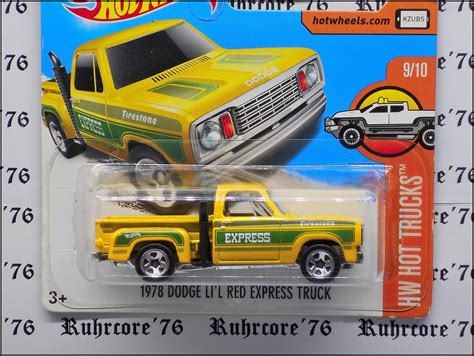 Hot Wheels Dodge Lil Red Express Truck