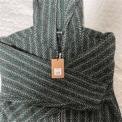 스투시 X 유니온 Zip Poncho 집 판초 후루츠패밀리