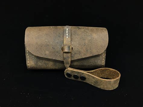 Handmade Leather Pipe Case And Stand Etsy