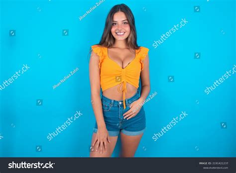 Portrait Successful Beautiful Brunette Woman Wearing Stock Photo Shutterstock