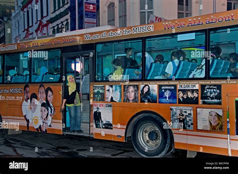 Kuala Lumpur Motor Bus Coach Malaysia Malaysian Stock Photo Alamy