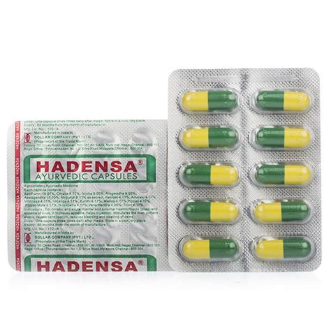 Hadensa Capsules Ak Medical Hall