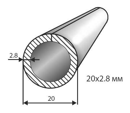 Труба № 20х2,8, цена - купить в Москве. Низкие цены на металлопрокат.