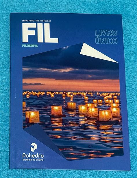 Livro Poliedro - Livro Poliedro Ensino Médio e Pré Vestibular de Filosofia Volume Único ...