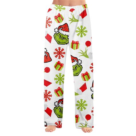 Grinch Christmas Clothes Grinch Pants Girls And Womens Grinch Costume
