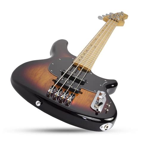 Schecter Cv 4 Bass Guitar 3 Tone Sunburst At Gear4music