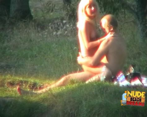 Slim Blonde Milf Experiments Her Sexuality In Nature