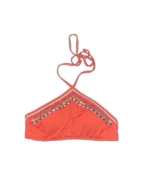 The Bikini Lab Solid Orange Swimsuit Top Size M Off Thredup