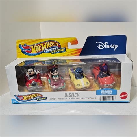 Disney Toys Hot Wheels Racer Verse Disney Pack Mickey Mouse