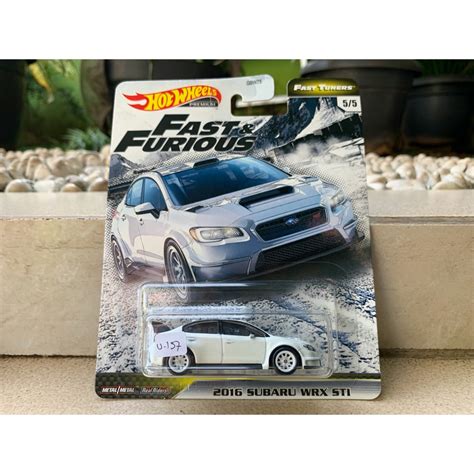 Jual Hot Wheels Fast Furious Tuners 2016 Subaru WRX STI JDM FNF