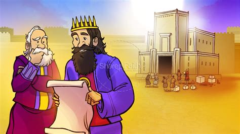 1 Kings 8 Solomon's Temple Kids Bible Story | Clover Media