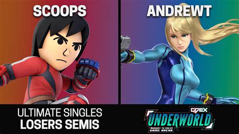 Gdex Underworld Singles Losers Semis Scoops Mii Brawler Vs