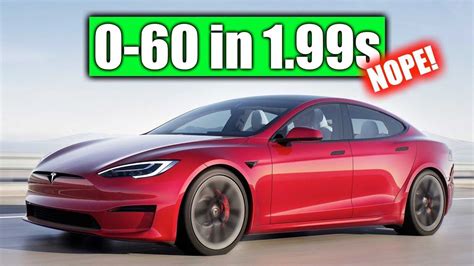 Engineering Explained: No, Model S Plaid Can't Hit 60 MPH In Under 2