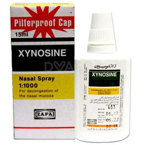 Xynosine Nasal Spray 15ml Hopepharmacypk
