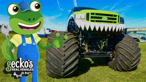 Gecko And The Monster Truck - Educational Videos for Kids - YouTube