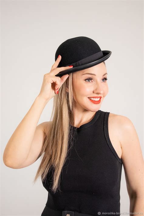 Шляпа котелок ОВАЦИИ на заказ в интернет-магазине Ярмарка Мастеров по ...