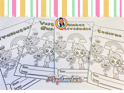 Capa Divertidamente Para Colorir - Capas para colorir Divertidamente - Loja Dani Educar