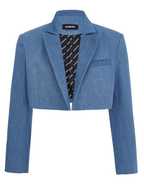 Жакет джинсовый укороченный – купить за 14 800 ₽ | SUMARA