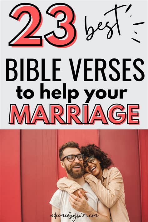23 Best Bible Verses About Marriage Kjv Redeemed By Him