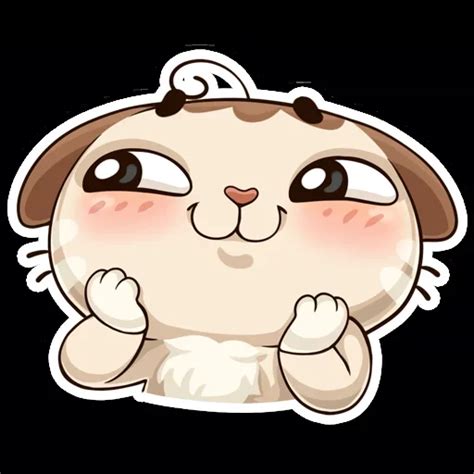 Telegram Sticker 😍 from «Котик» pack