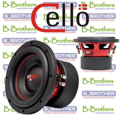 Jual Subwoofer 8 Inch CELLO W8 Double Coil Kota Magelang B Brother