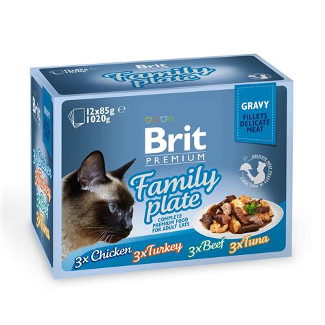 Влажный корм для кошек Brit Premium купить в Москве недорого.