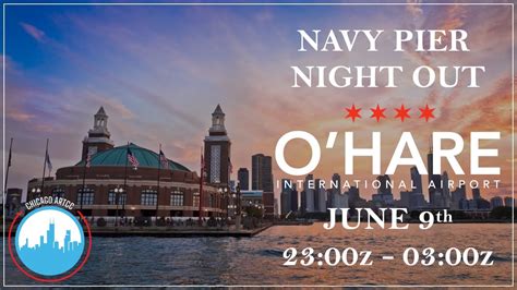 Vatsim Navy Pier Night Out Fno Chi Ctr Youtube