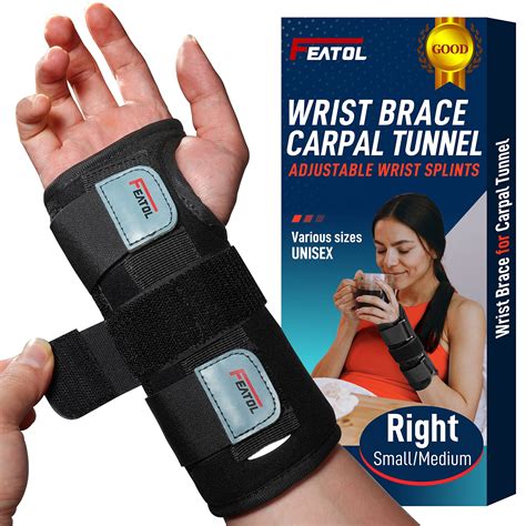 Buy Featol Wrist Brace For Tunnel Wrist Support Brace Ing With Metal