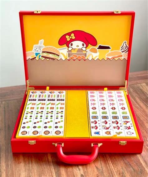 Mcdonalds My Melody Mahjong Set Hobbies And Toys Toys And Games On Carousell