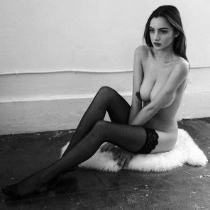 Black And White Brunette Porn Pic