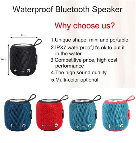 Mini Portable Waterproof Blutooth Speaker Buy Blutooth Speaker