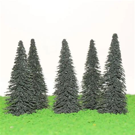 S0404 Pine Model Train Trees Cedar Railroad Scenery Layout Ho Oo Scale