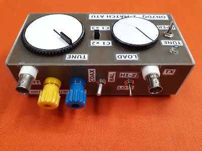ondq kfcr ham radio blog  version    match tuner