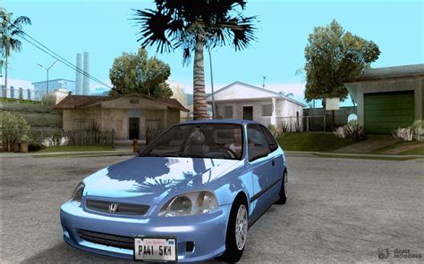 Honda Civic Ek Gta San Andreas