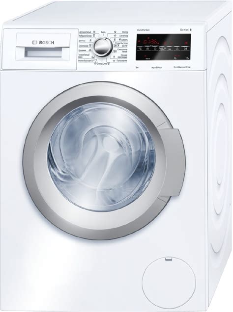 Стиральные машины и сушильные автоматы Bosch Serie|6